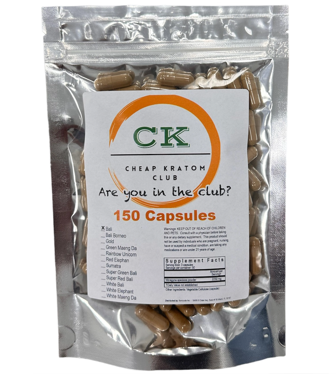 Bali Kratom Capsules